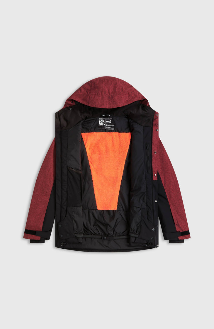 FWC'Cruz Melange Skijacke | Tamarillo Colour Block