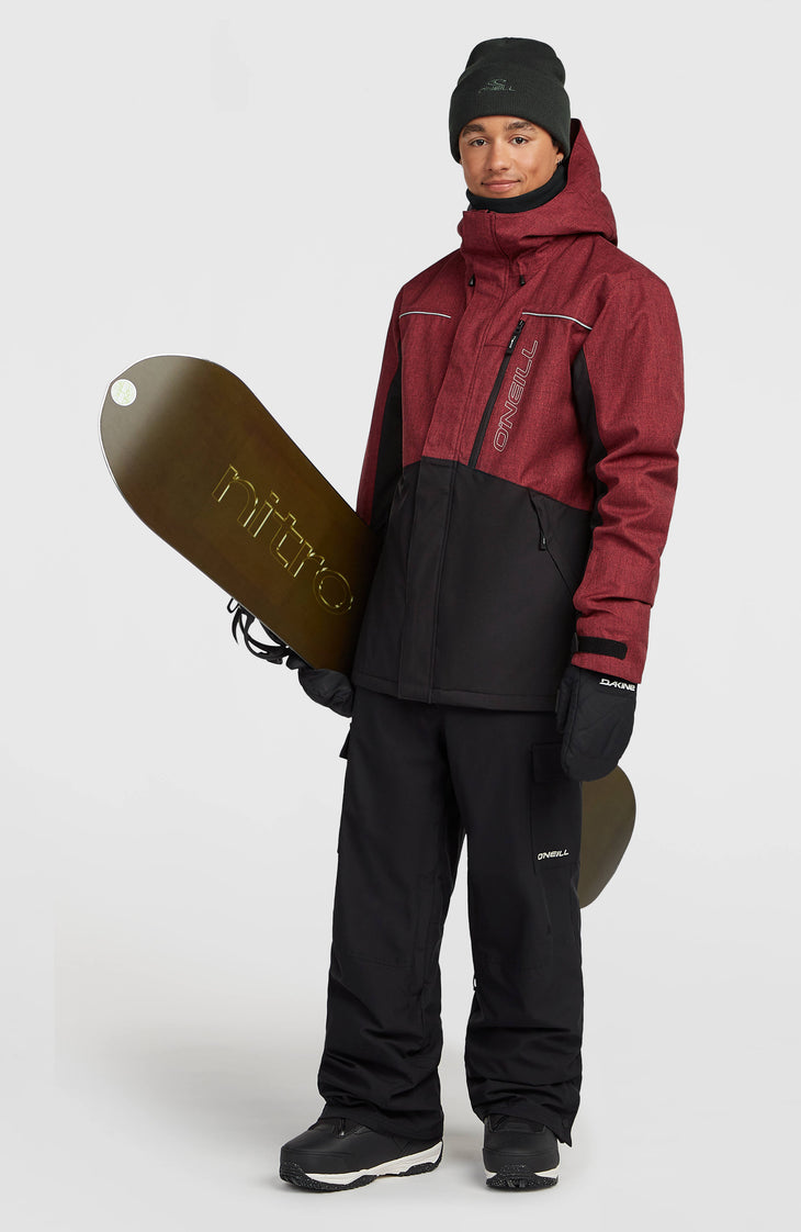 FWC'Cruz Melange Skijacke | Tamarillo Colour Block