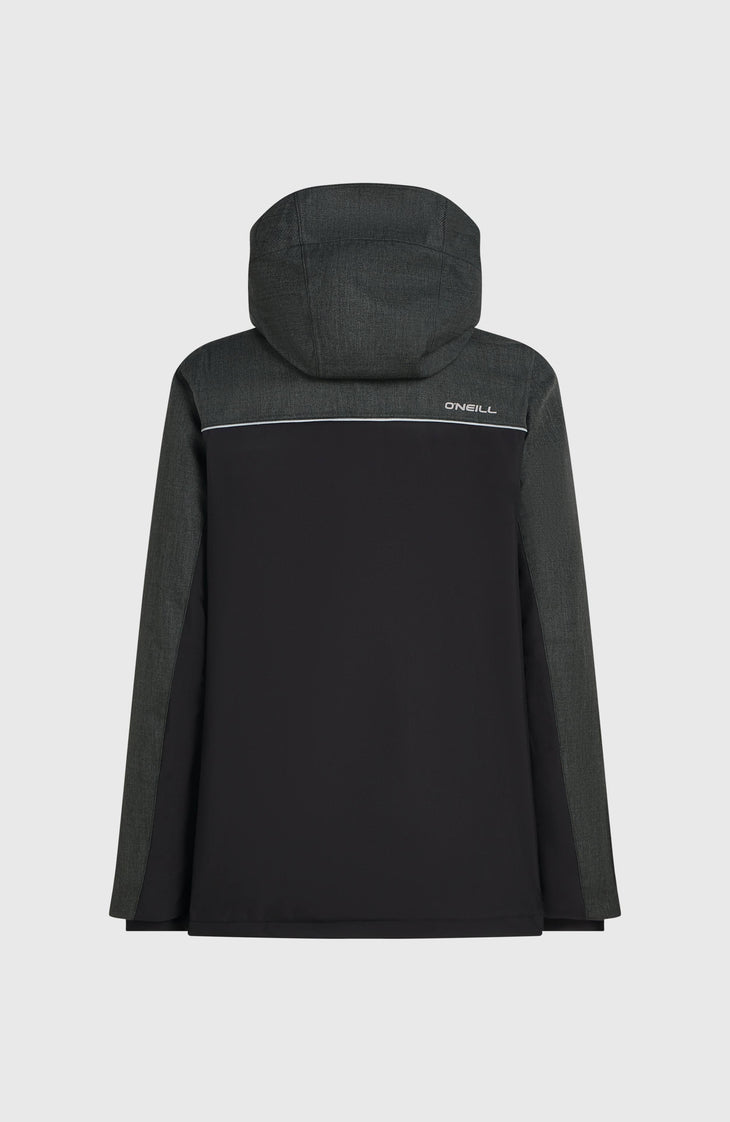 FWC'Cruz Melange Skijacke | Black Out Colour Block