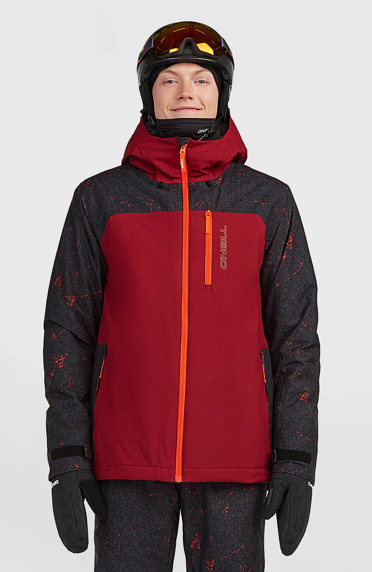 FWC'Cruz Duo Skijacke | Tamarillo Colour Block