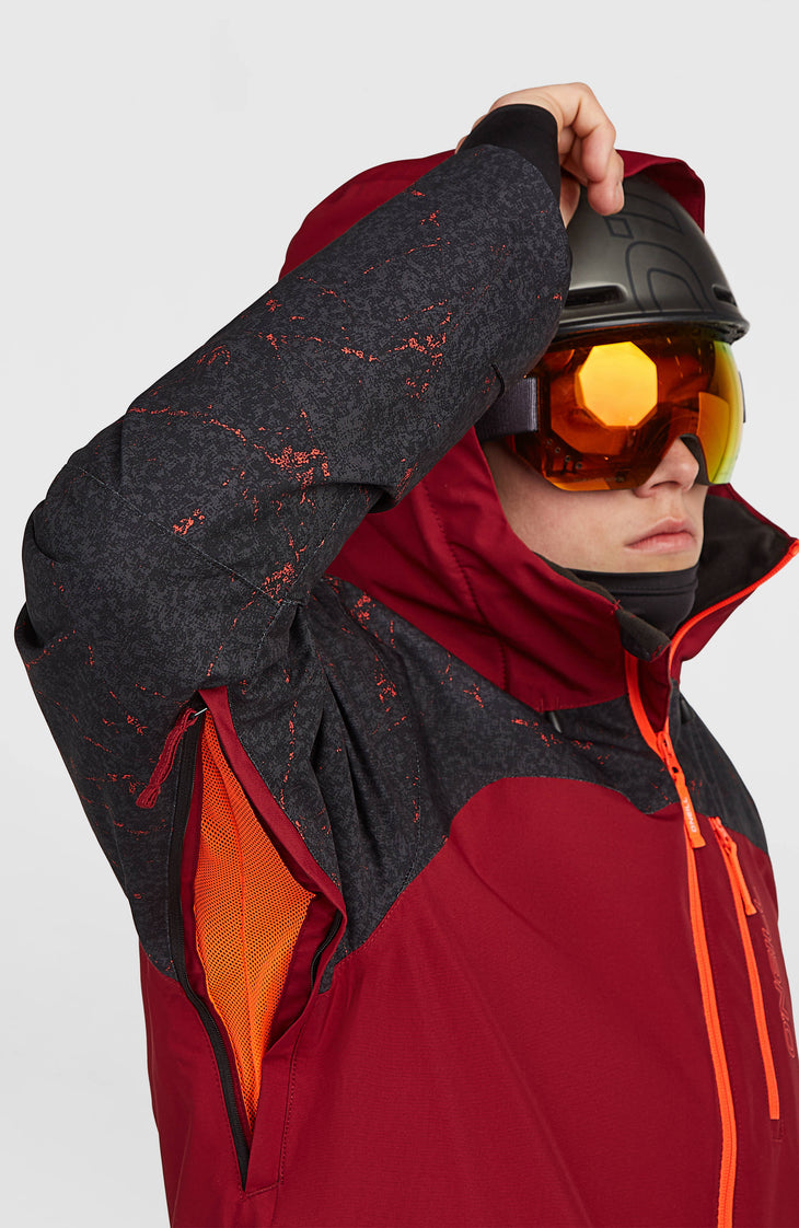 FWC'Cruz Duo Skijacke | Tamarillo Colour Block