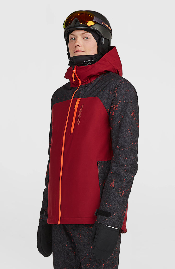 FWC'Cruz Duo Skijacke | Tamarillo Colour Block