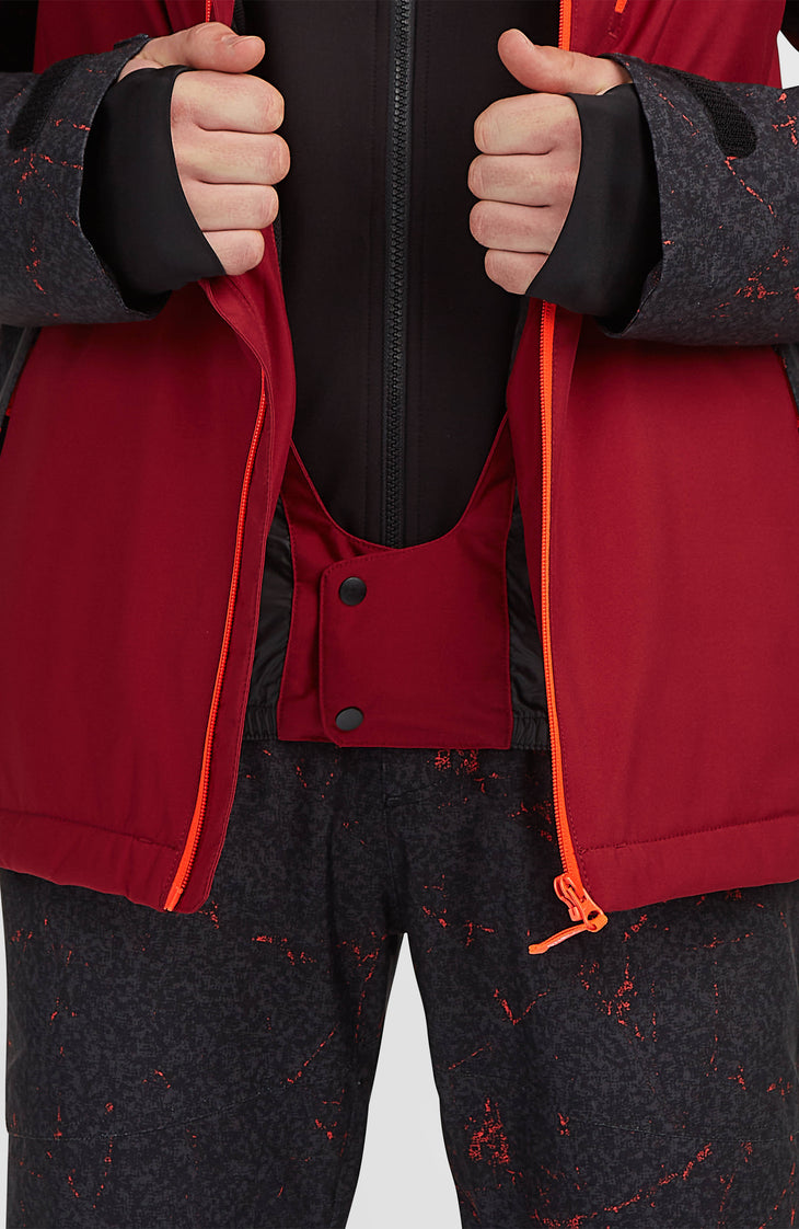 FWC'Cruz Duo Skijacke | Tamarillo Colour Block