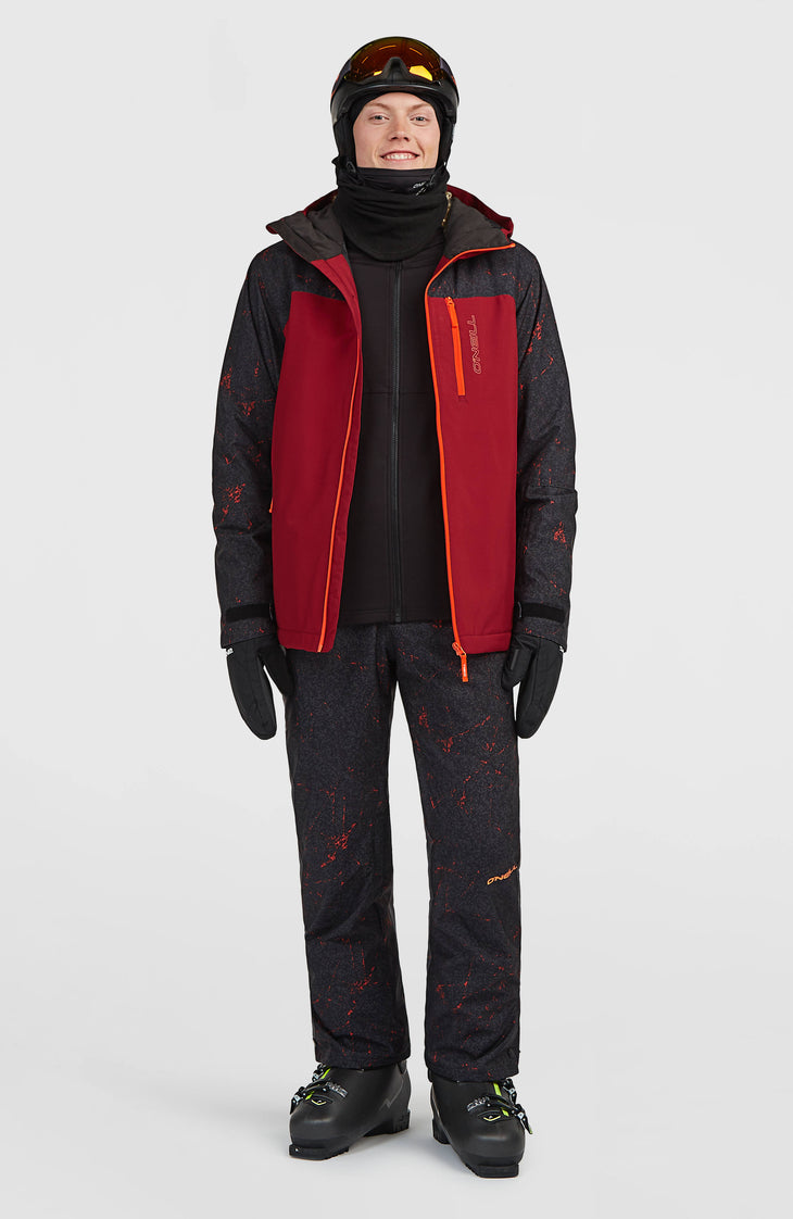 FWC'Cruz Duo Skijacke | Tamarillo Colour Block