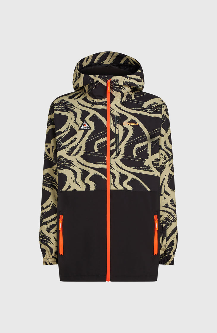 FWC'Play Park Ski- und Snowboardjacke | Beige Snowtracks