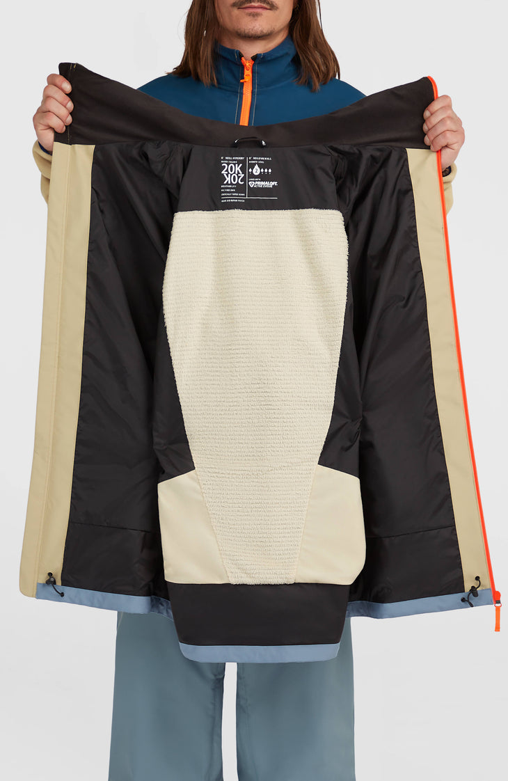 FWC'Play Park Ski- und Snowboardjacke | Olive Blush Colour Block