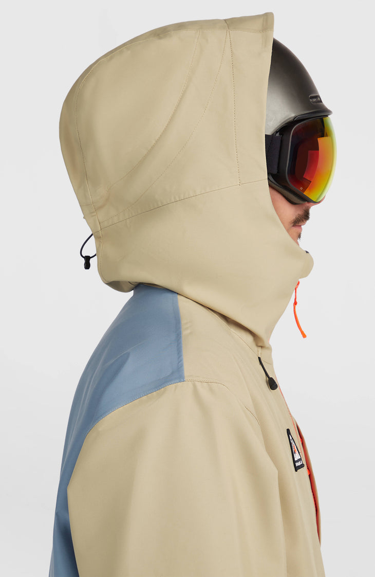 FWC'Play Park Ski- und Snowboardjacke | Olive Blush Colour Block