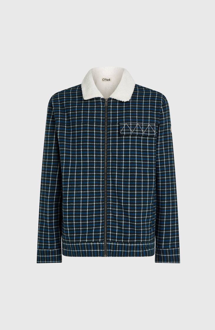 O'Riginals Jacke mit Fleecefutter | Blue Heritage Checks