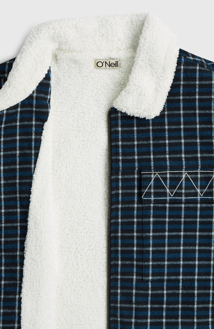 O'Riginals Jacke mit Fleecefutter | Blue Heritage Checks