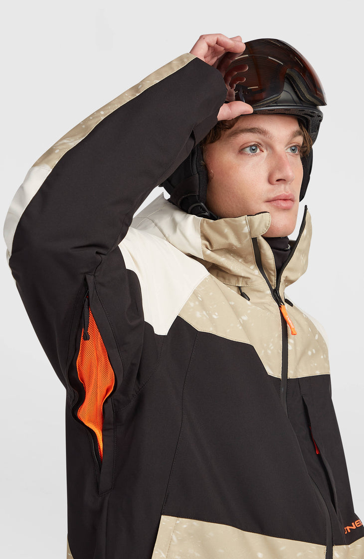 FWC'Cruz Mean Machine Skijacke | Beige Snow Storm