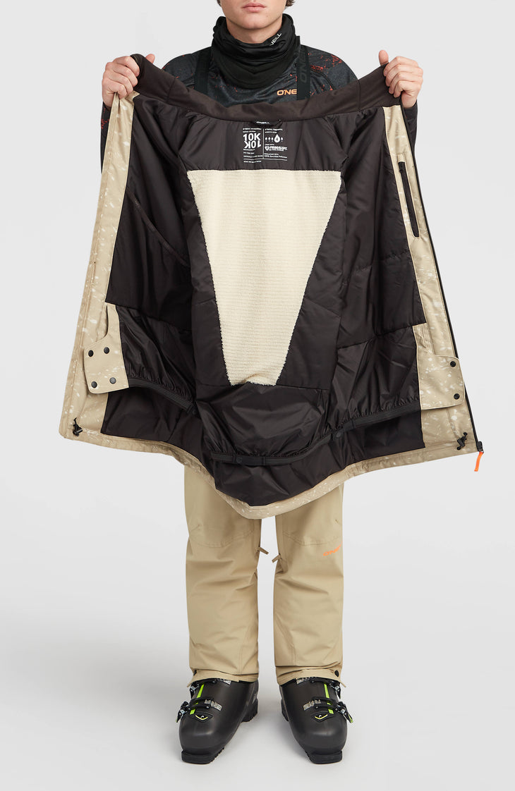 FWC'Cruz Mean Machine Skijacke | Beige Snow Storm