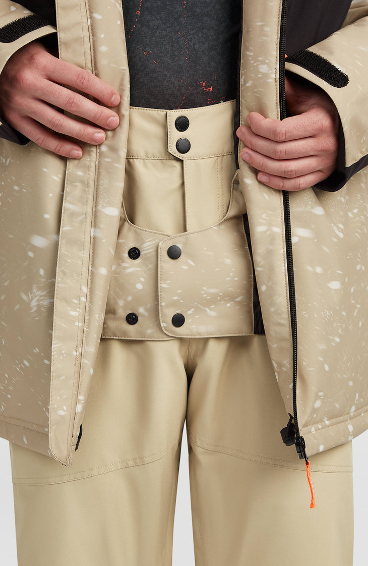 FWC'Cruz Mean Machine Skijacke | Beige Snow Storm