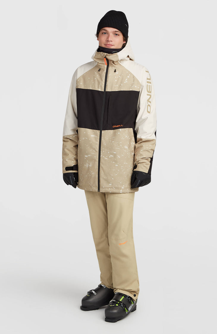 FWC'Cruz Mean Machine Skijacke | Beige Snow Storm
