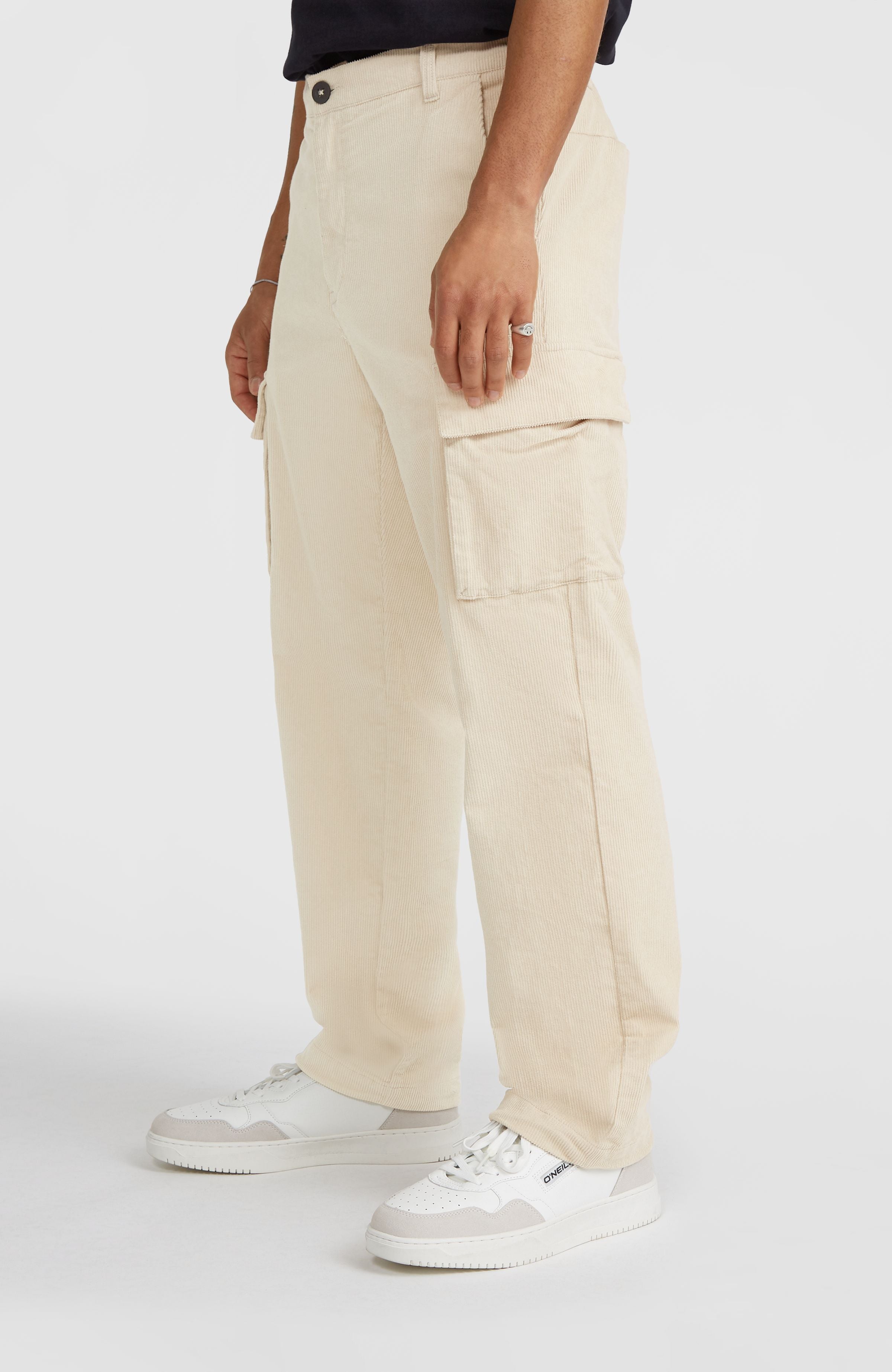 Leif Nelson Herren Chino Hose Stretch – Schwarze Slim Fit Freizeithose Mit Gürtel