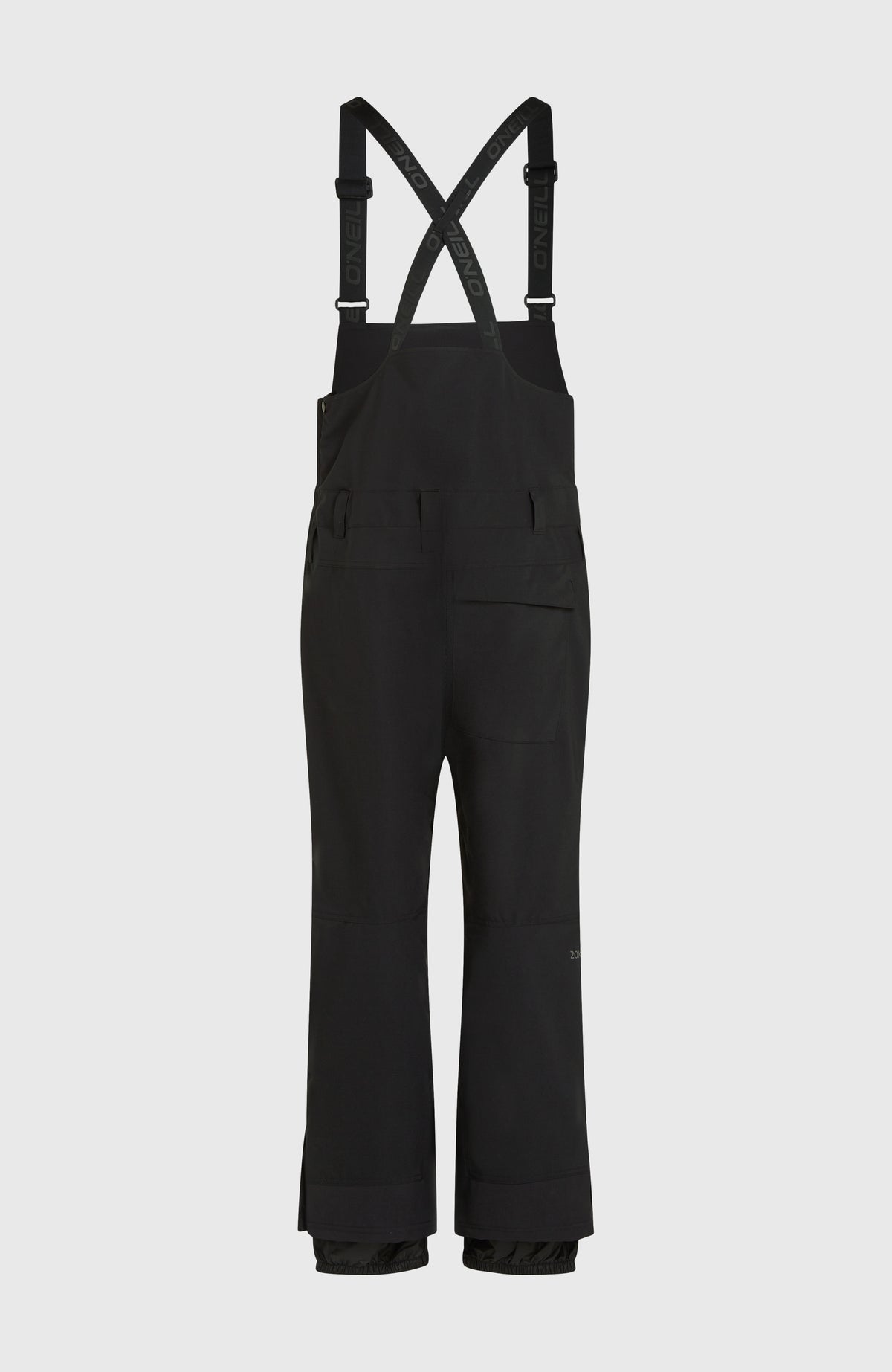 FWC'Peak Bib Skihose für Herren, schwarz, freigestellt von hinten