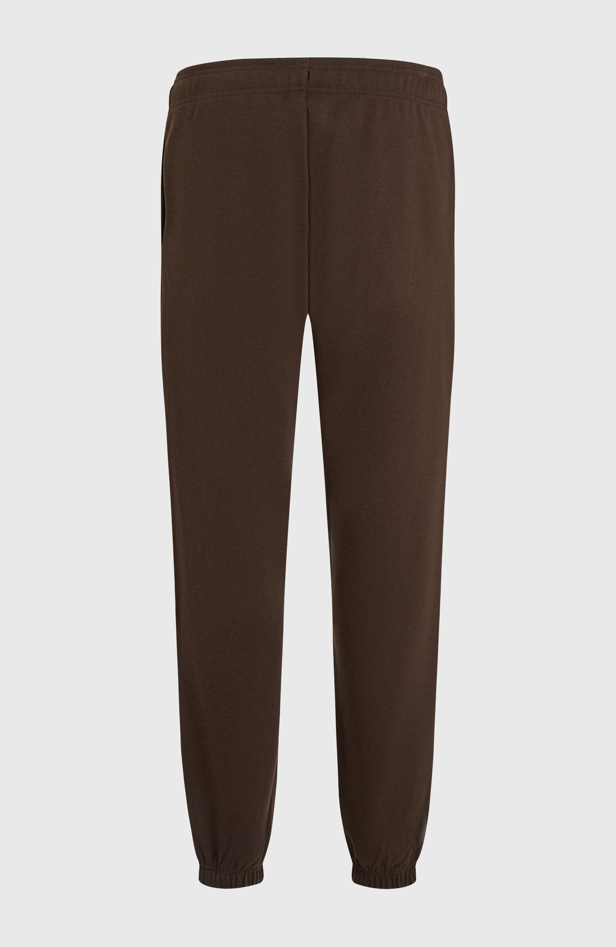Future Surf Society Jogginghose für Herren, braun, flach liegend von hinten mit elastischem Bund
