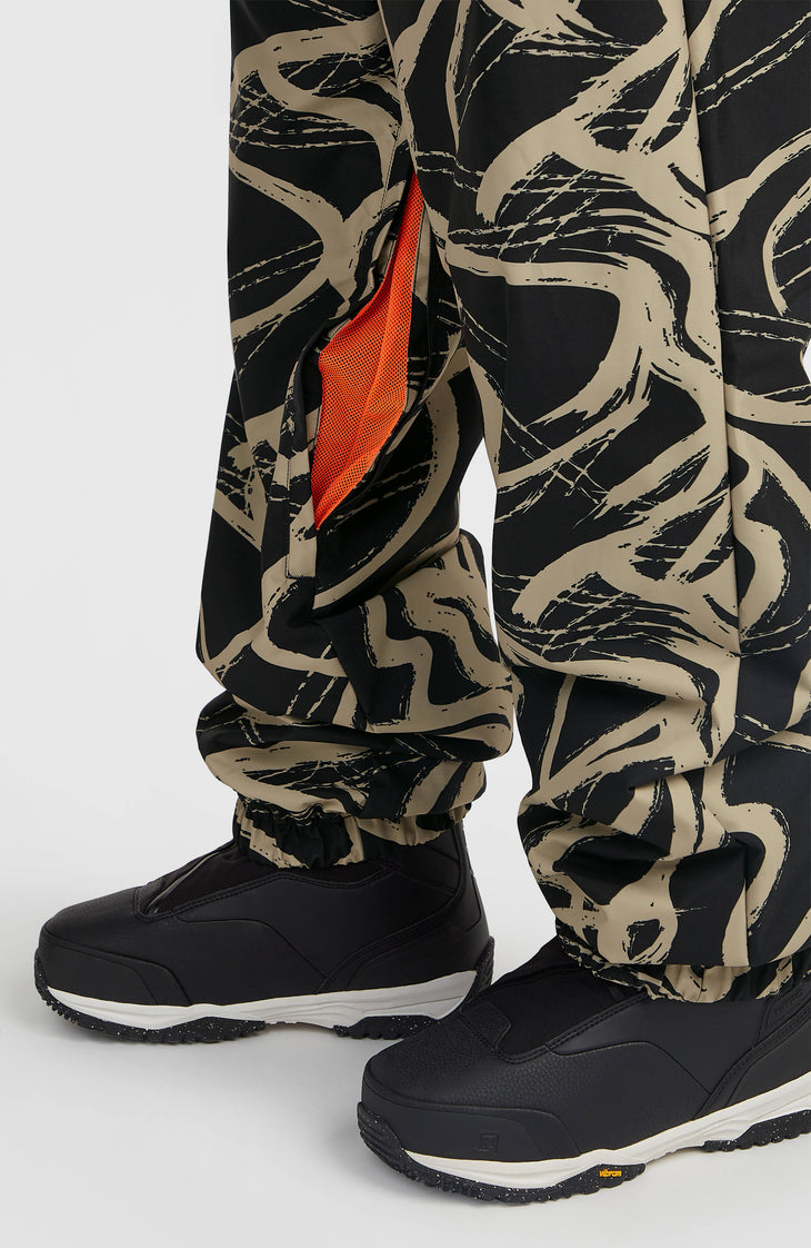 FWC Oversized Ski- und Snowboardhose | Beige Snowtracks