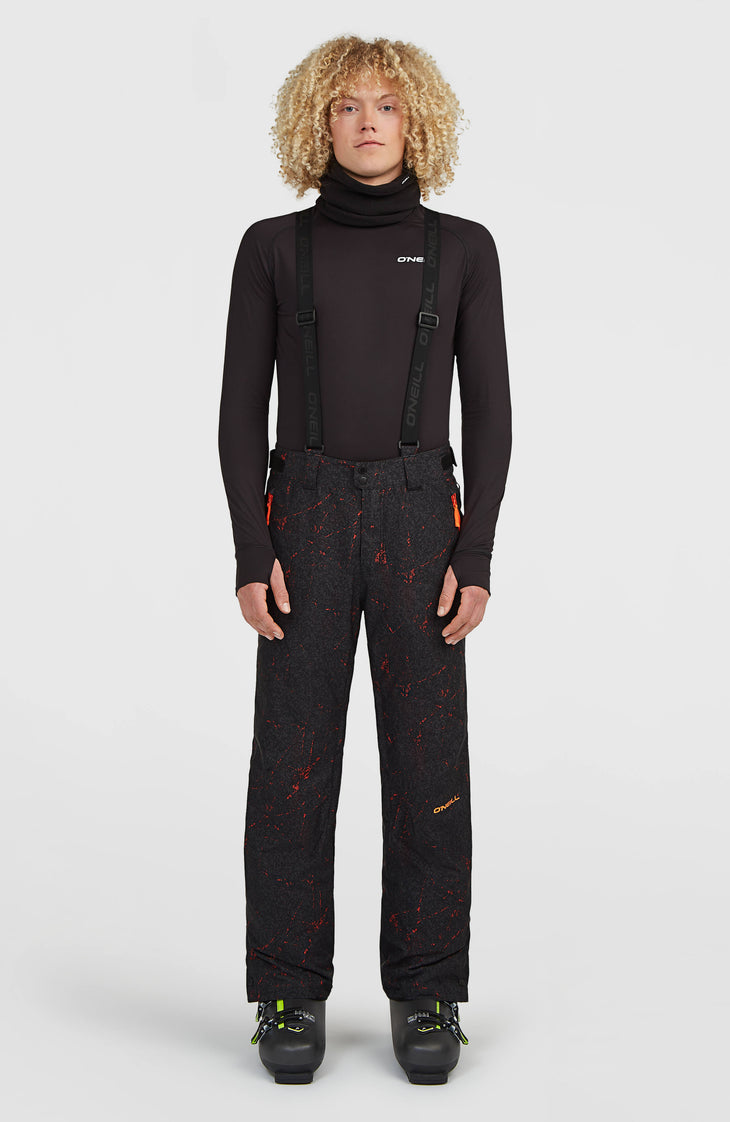 FWC'Cruz Skihose mit Trägern | Black Basalt