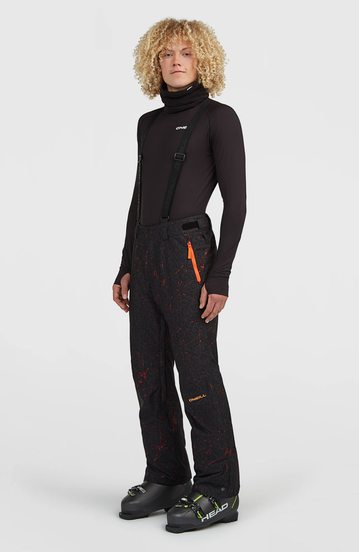 FWC'Cruz Skihose mit Trägern | Black Basalt