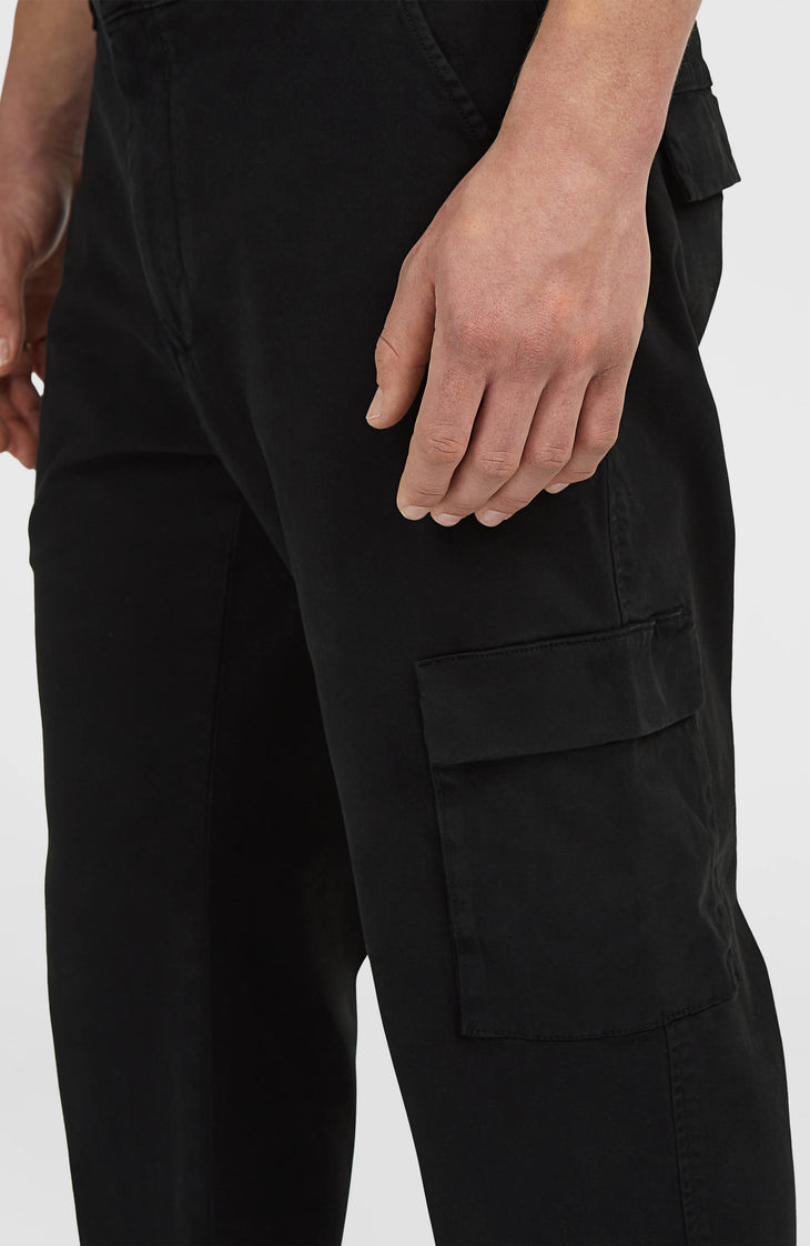 Essentials Cargohose | Black Out