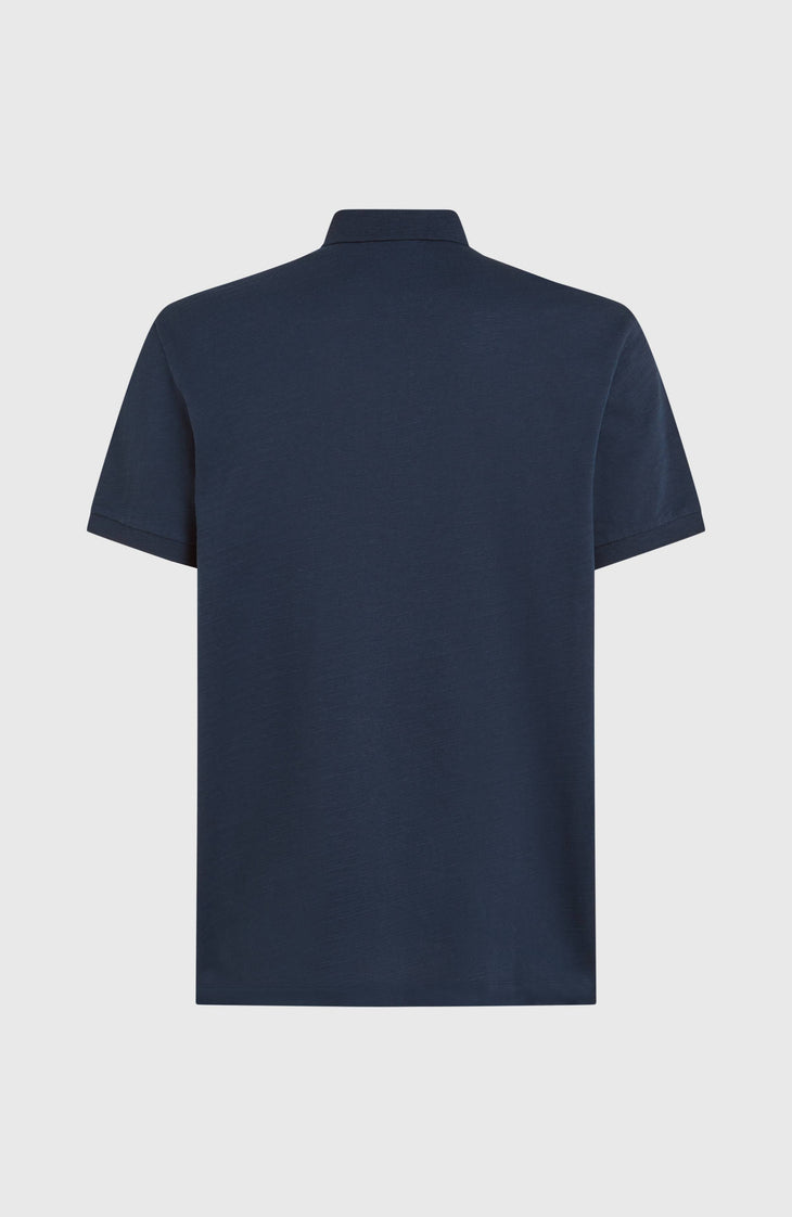 Slub Poloshirt | Ink Blue