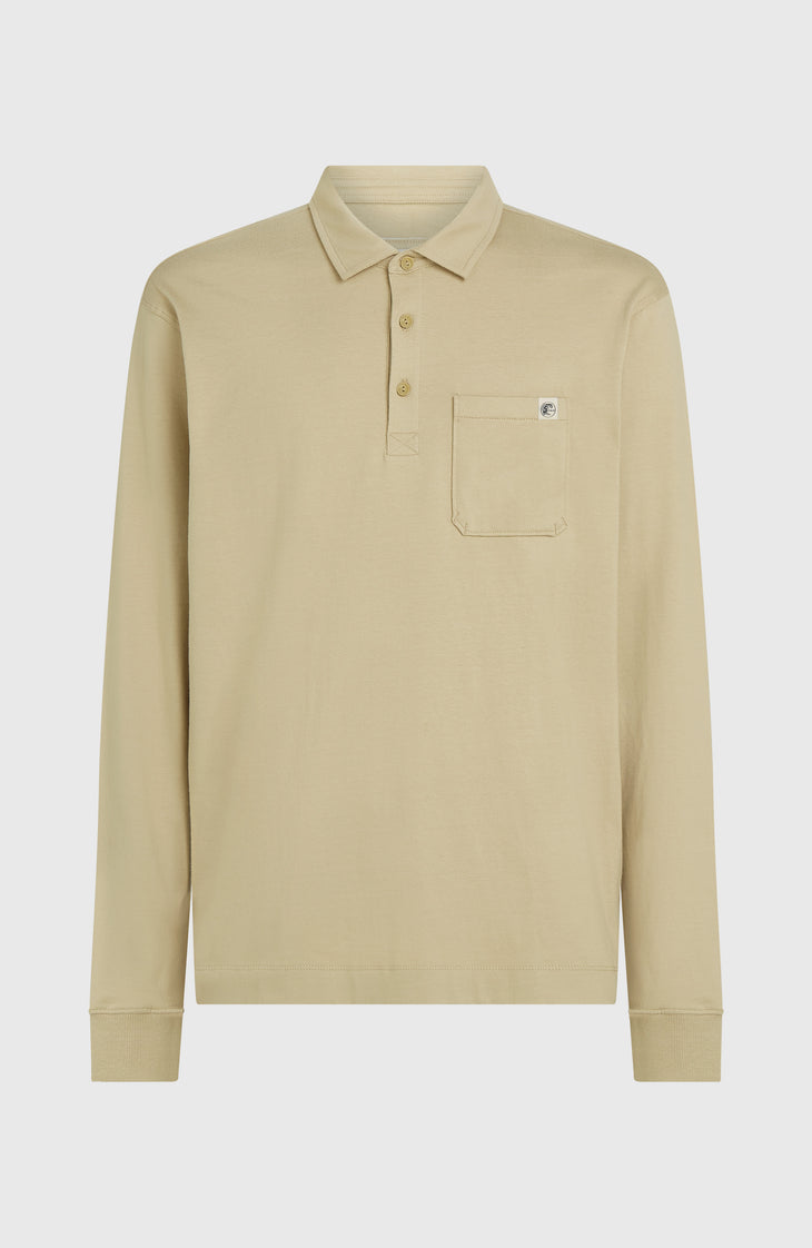 O'Riginals Langarm-Poloshirt | Olive Blush