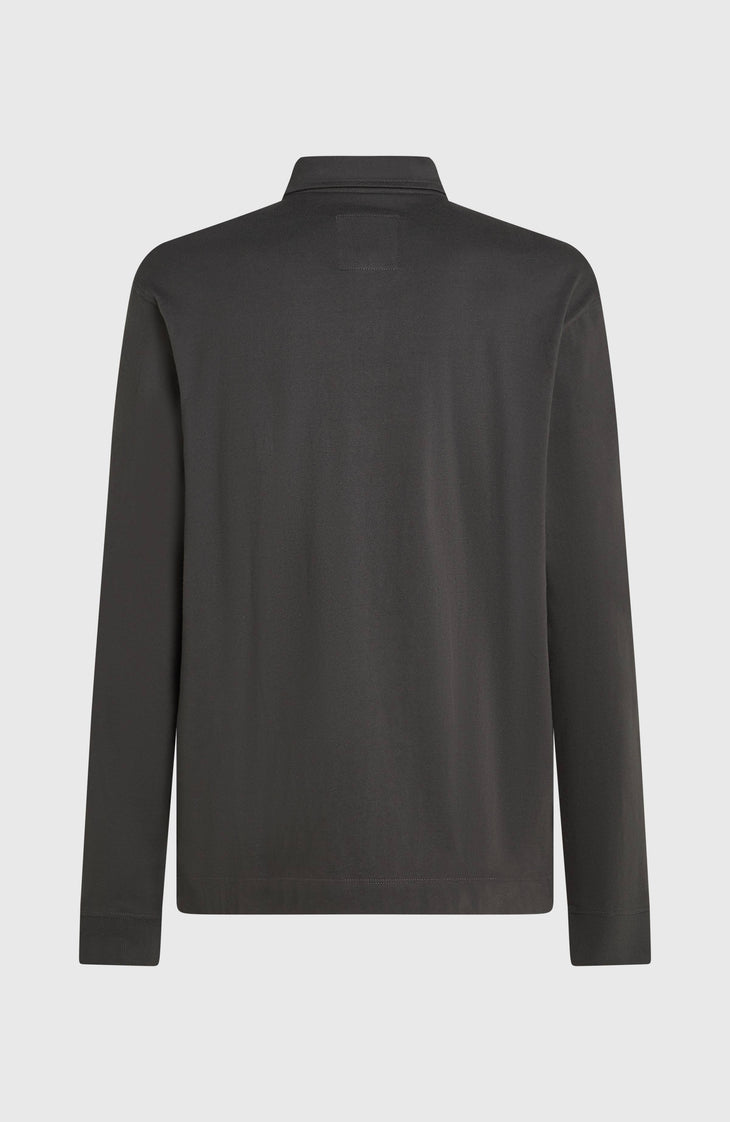O'Riginals Langarm-Poloshirt | Raven