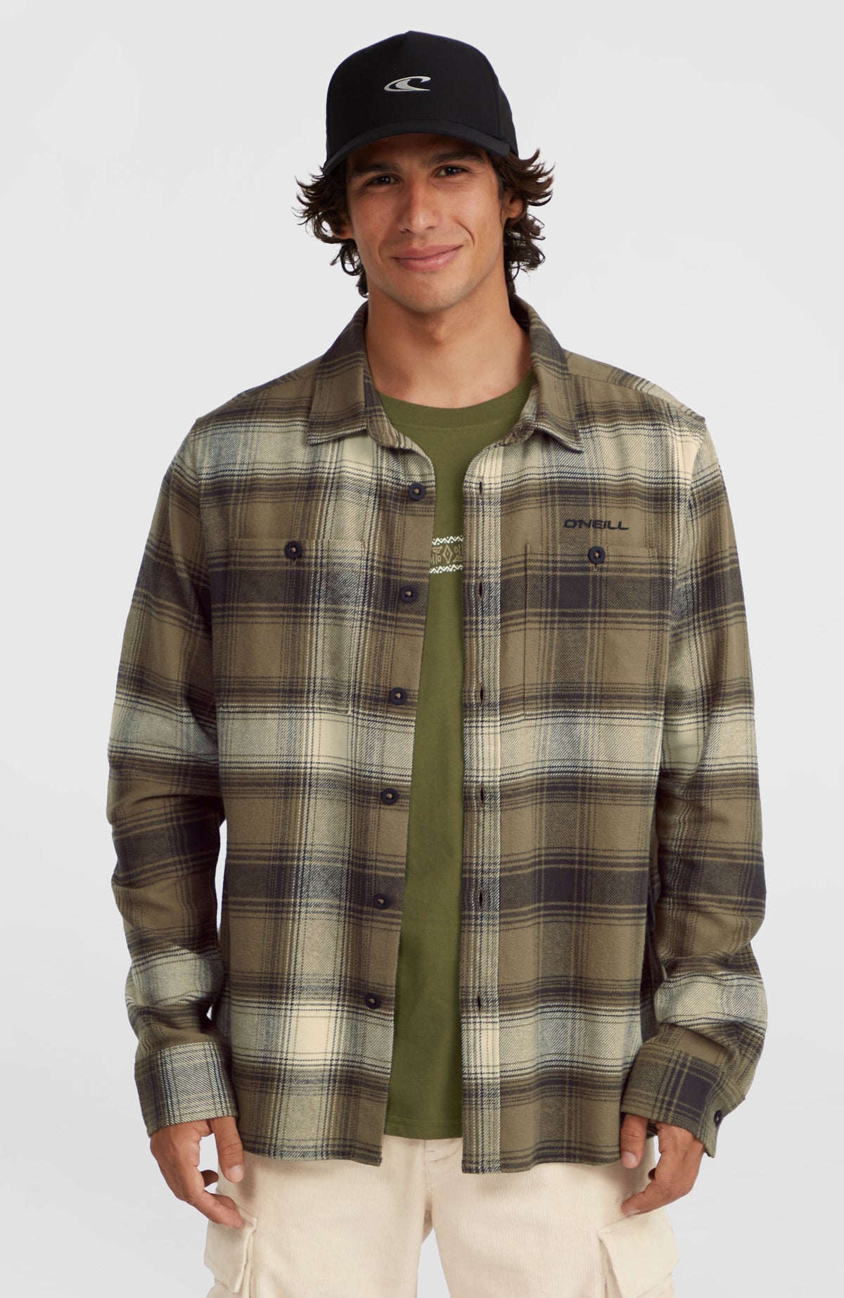 Check Flanellhemd | Brown Check Small