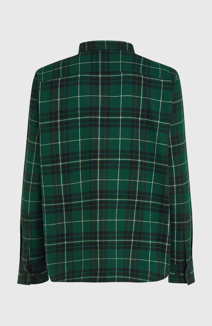 Must-Have Flanellhemd | Green Flannel Check