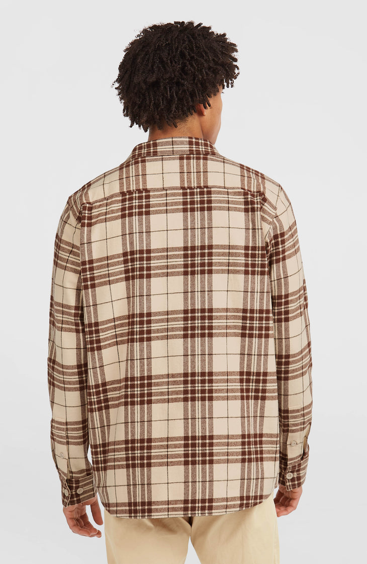 Must-Have Flanellhemd | Beige Flannel Check
