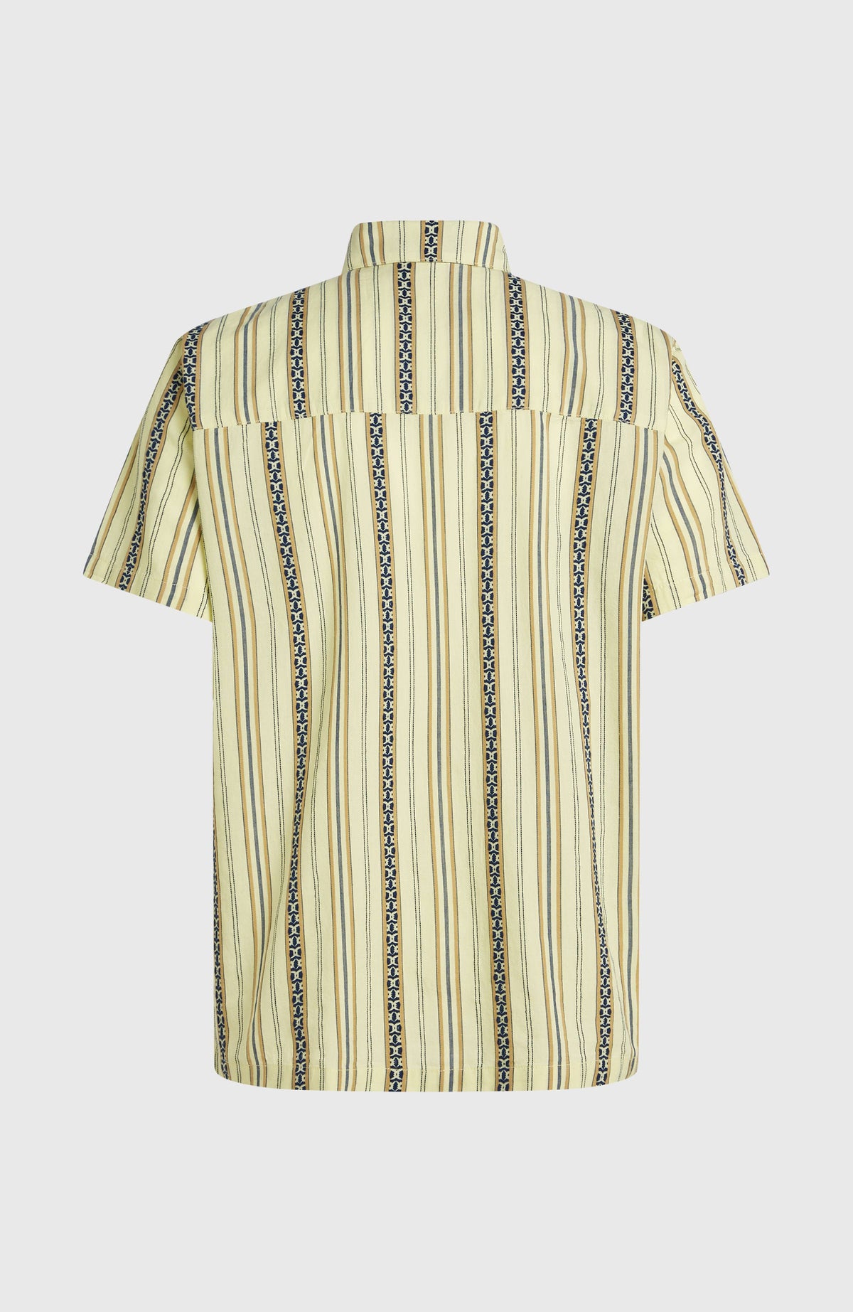 O'Riginals Jacquard-Hemd | Yellow Originals Jstripe