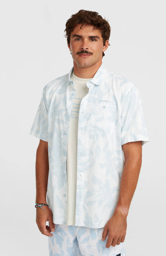 O'Neill Print Shirt | White Spray Flower
