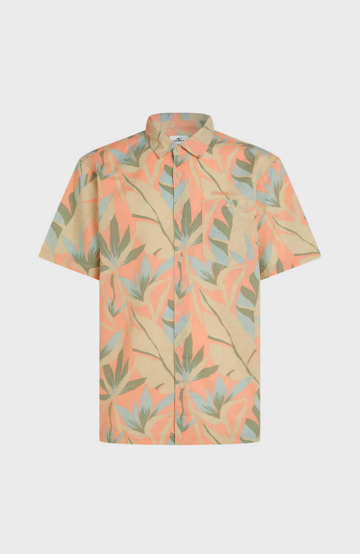 O'Neill Print Shirt | Orange Tropicana Big