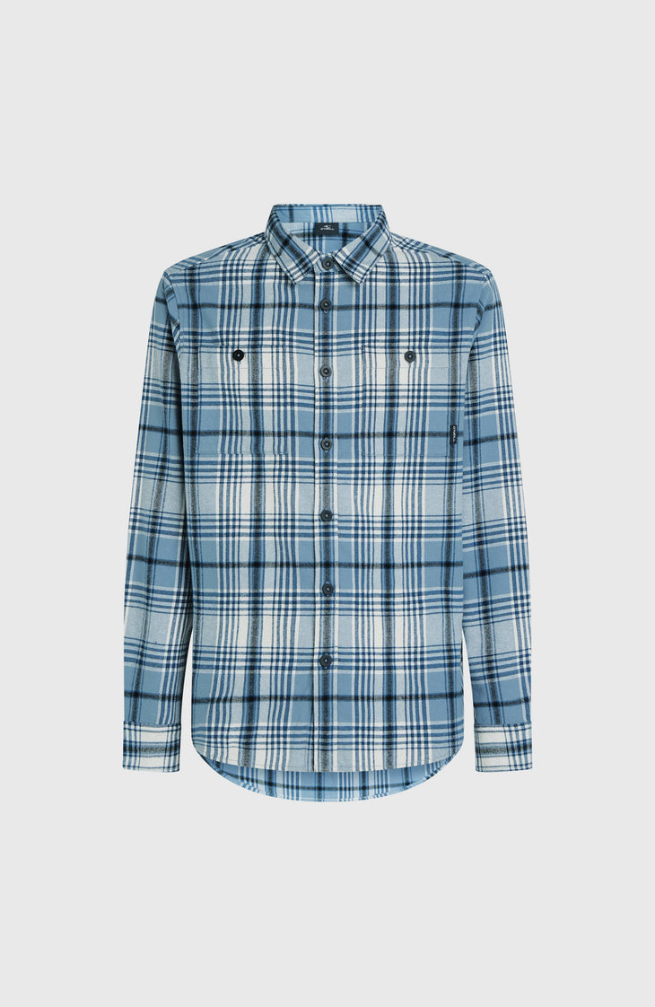 Must-Have Flanellhemd | Blue Big Check Plaid