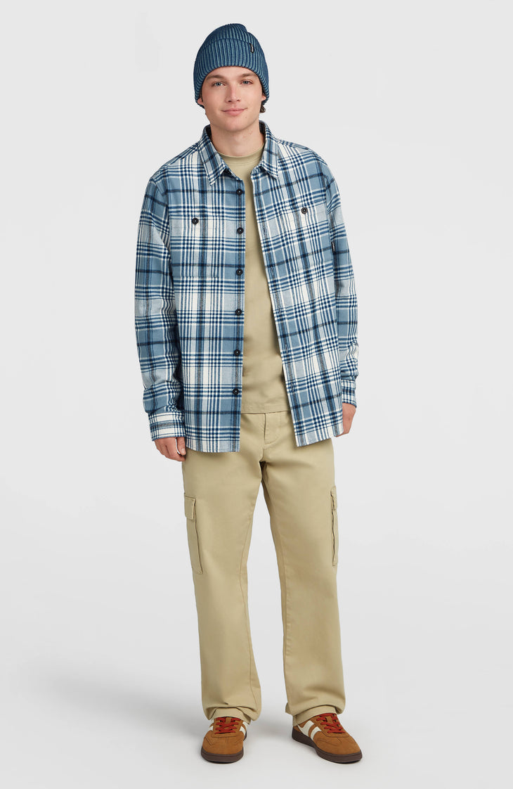 Must-Have Flanellhemd | Blue Big Check Plaid