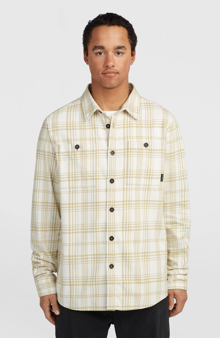 Must-Have Flanellhemd | Beige Big Check Plaid