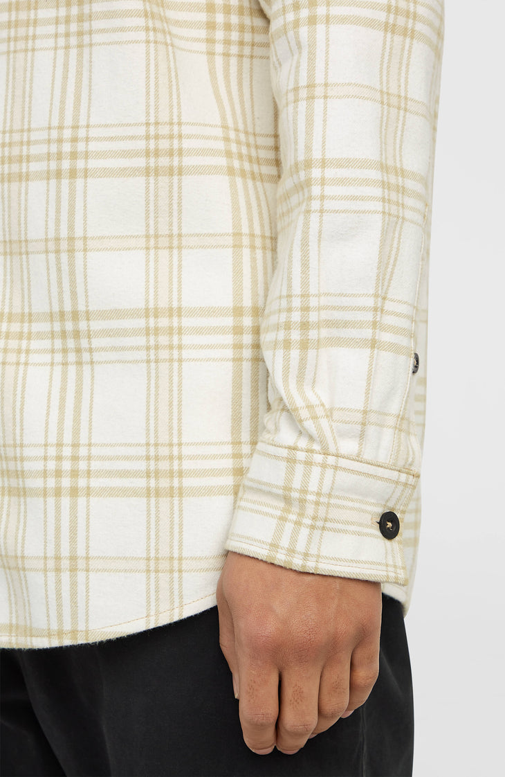 Must-Have Flanellhemd | Beige Big Check Plaid