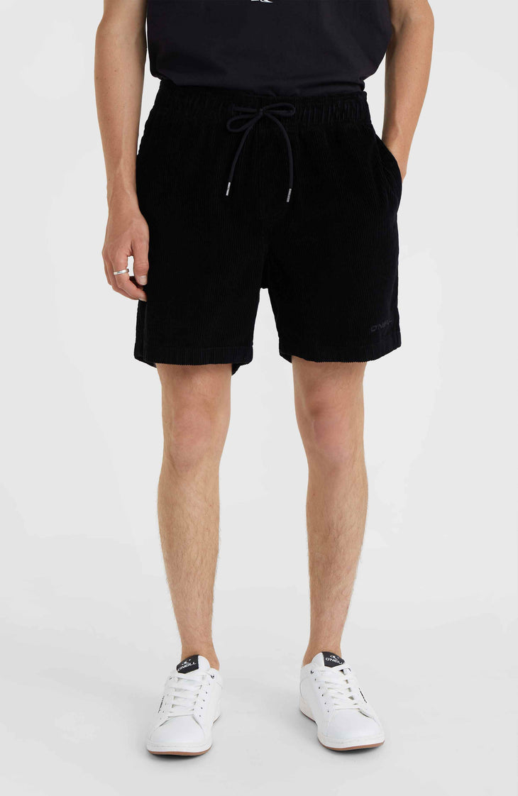 Mix and Match Cord-Shorts | Black Out