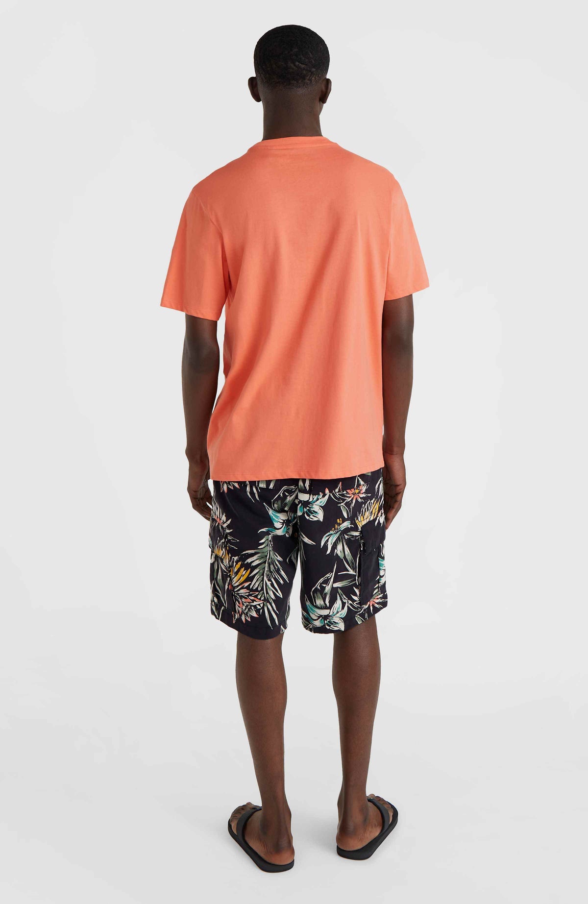 Essentials Cargo-Shorts | Black Tropicana