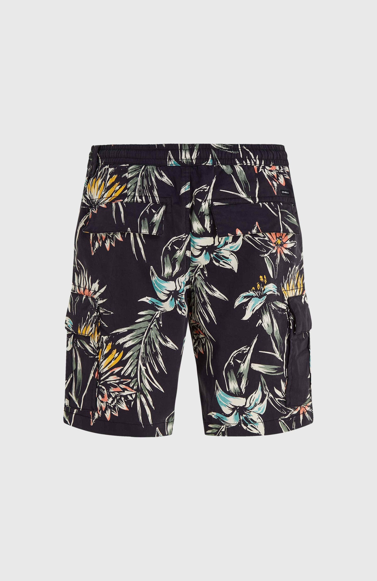 Essentials Cargo-Shorts | Black Tropicana