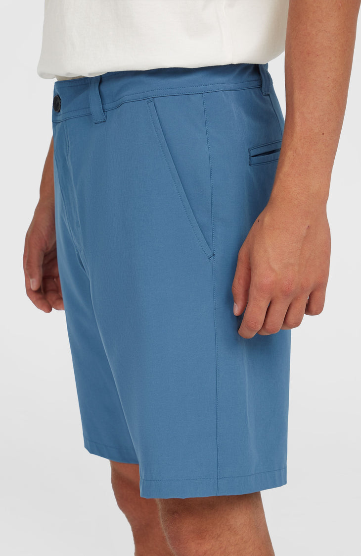 Hybrid 19" Chino-Shorts | Copen Blue