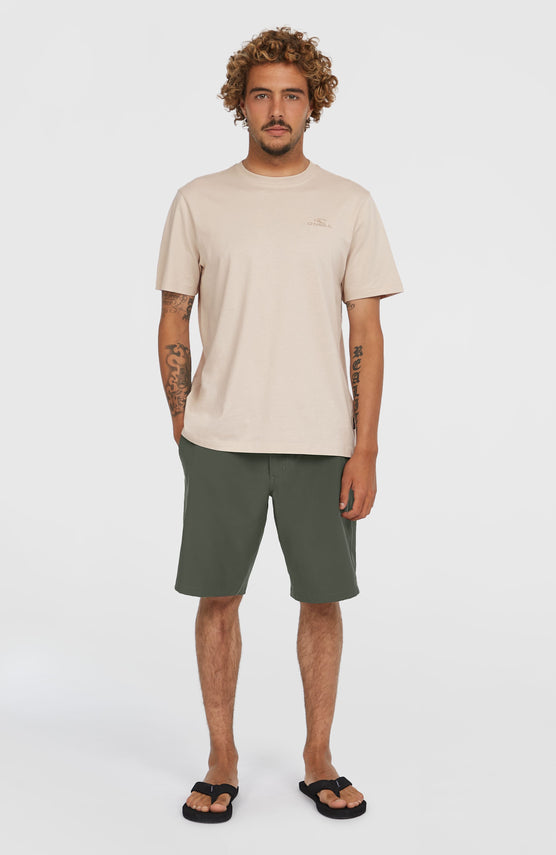 Hybrid 19" Chino-Shorts | Raven