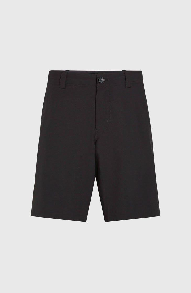 Hybrid 19" Chino-Shorts | Black Out