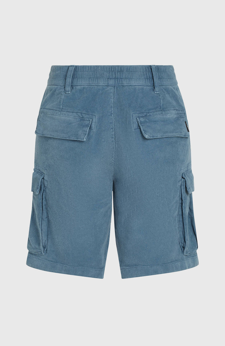 O'Riginals Cord-Cargo-Shorts | Copen Blue