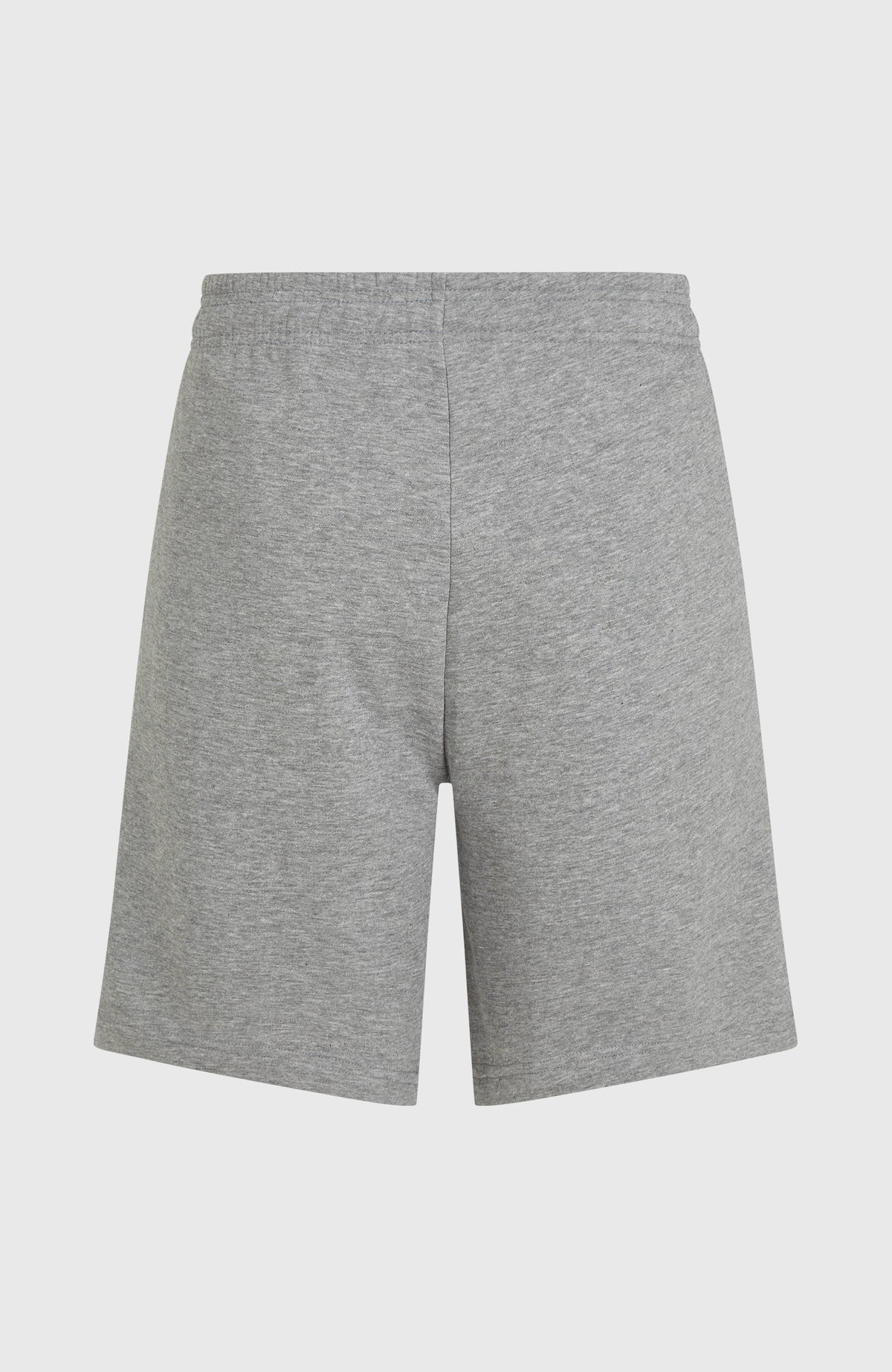 Future Surf Society Shorts für Herren, grau, flach liegend von hinten, elastischer Bund mit Steppnähten