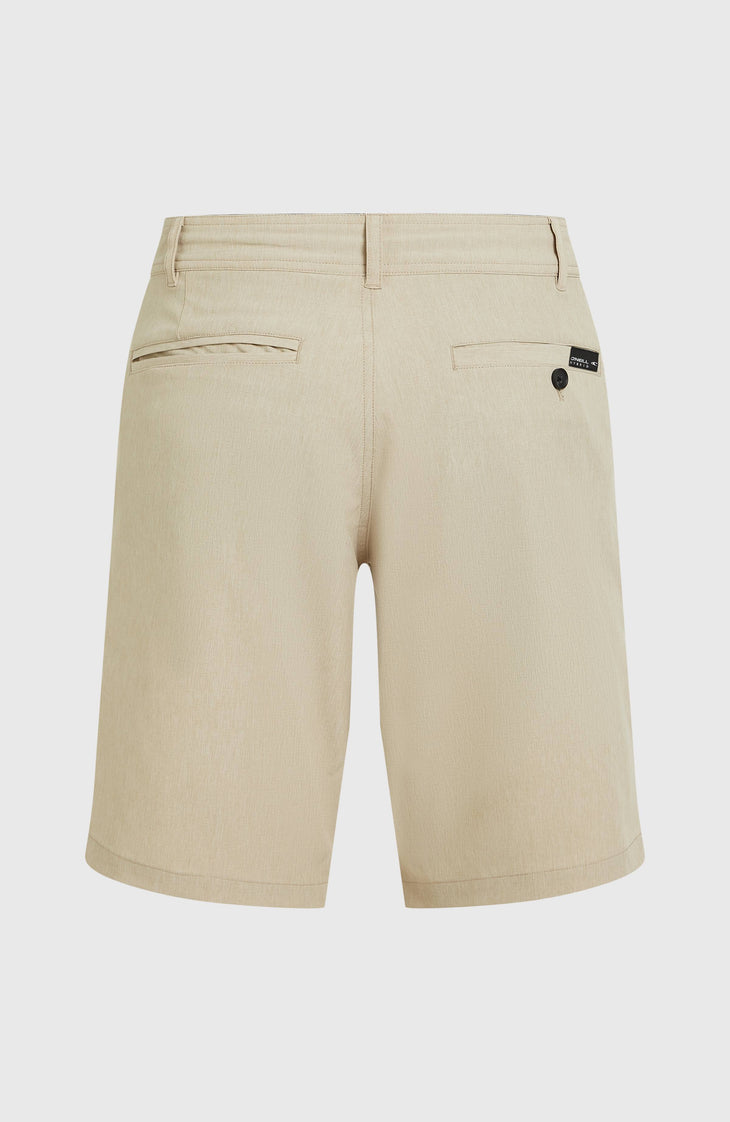 Hybrid 19" Melange Shorts | Cocoa Sand