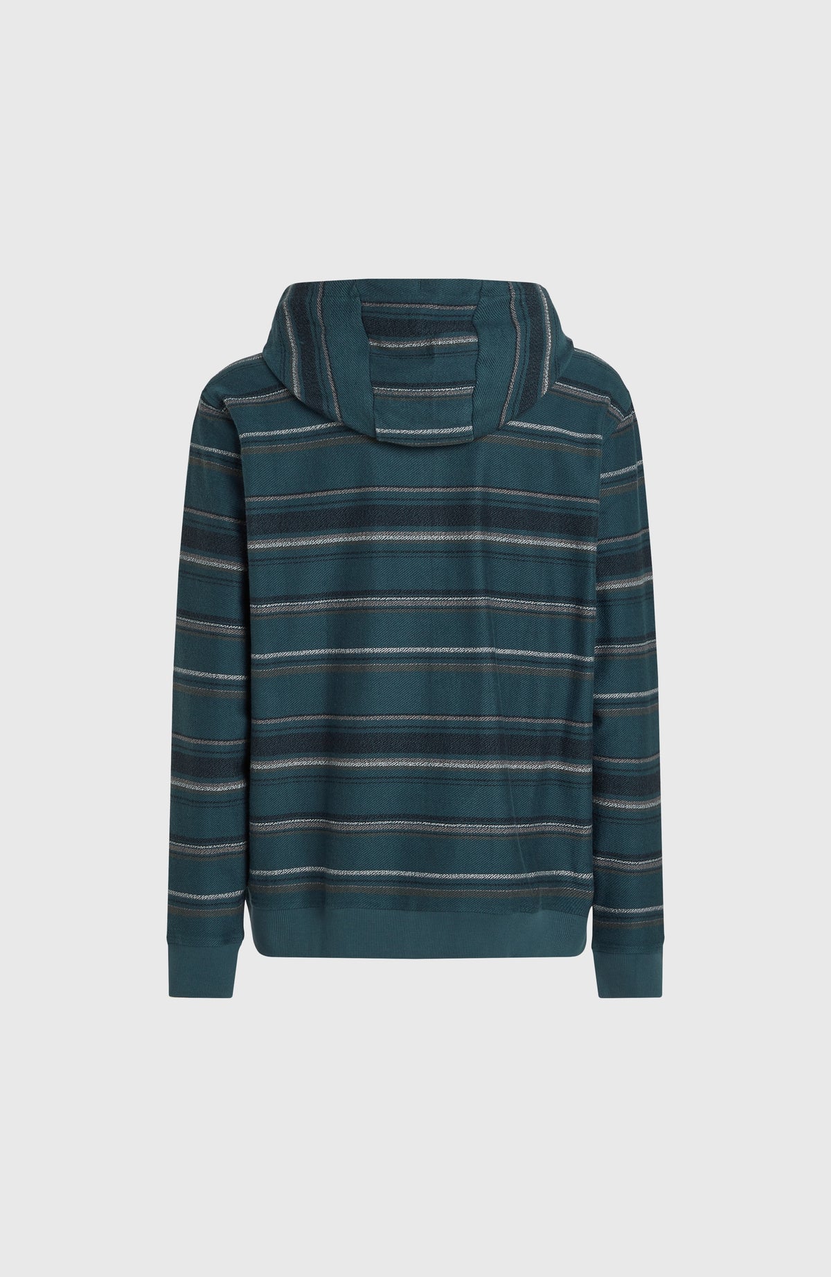 Bavaro Kapuzenjacke mit Reißverschluss | Blue Ikat Stripe