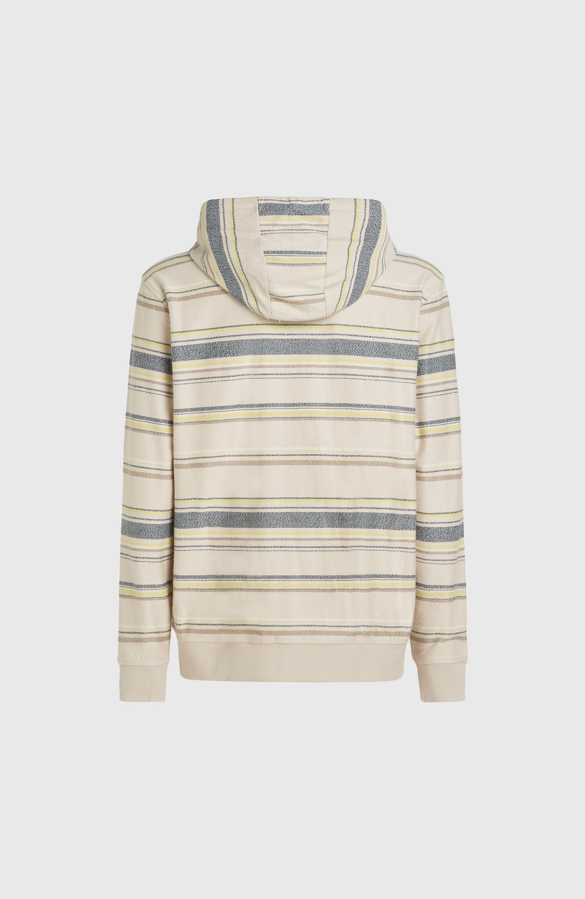 Bavaro Kapuzenjacke mit Reißverschluss | Grey Vintage Stripe