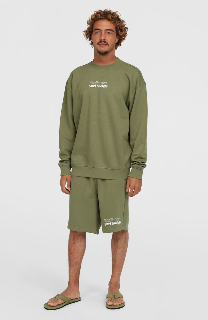 Future Surf Society Crew Sweatshirt | Avery Fern