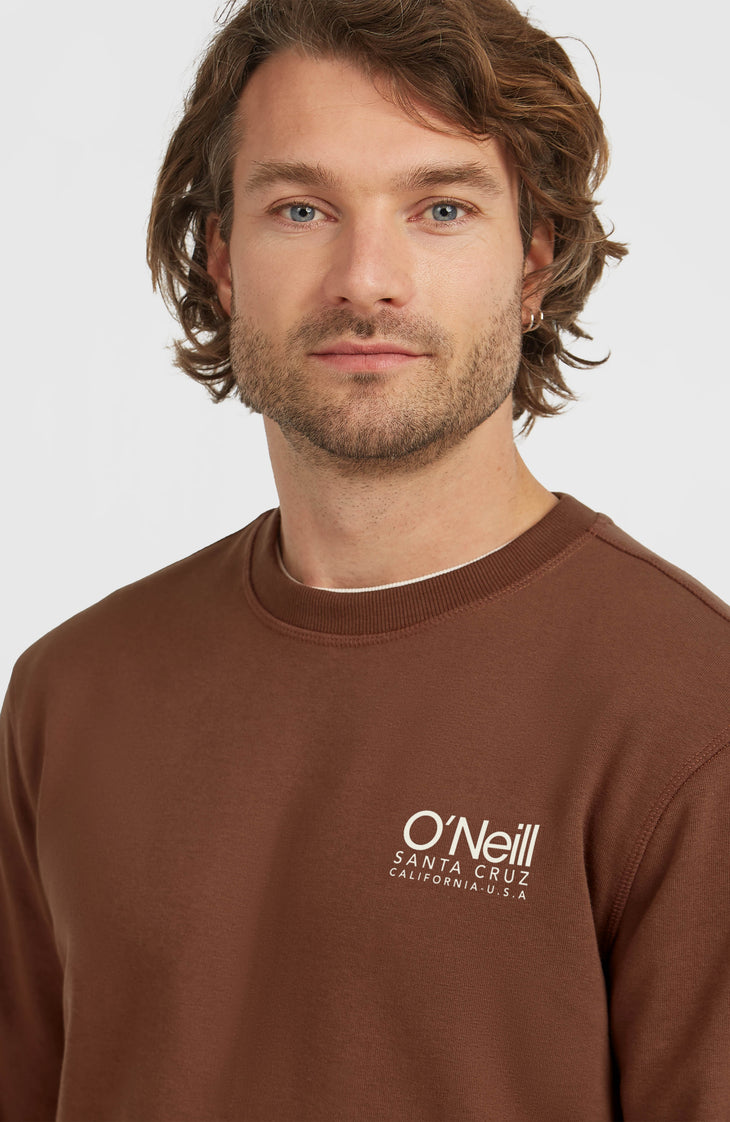 Original Cali Logo Crew Sweatshirt | Hazel Spice